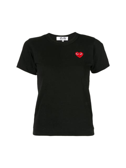 Comme des Garçons PLAY Heart patch T-shirt