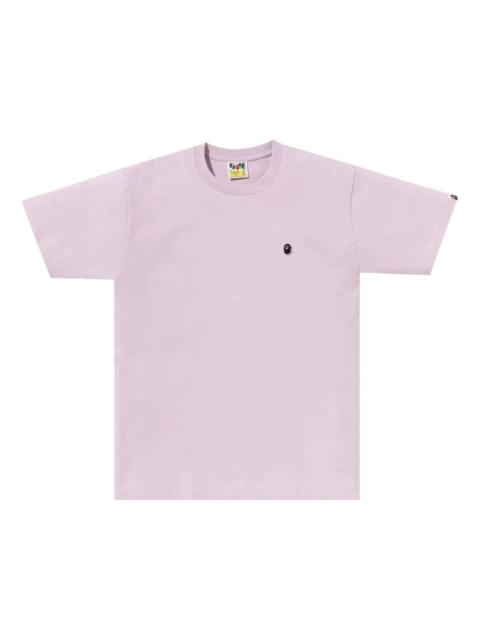 A BATHING APE® A Bathing Ape Ape Head One Point T-Shirt 'Purple' 1J30-110-004-PUR
