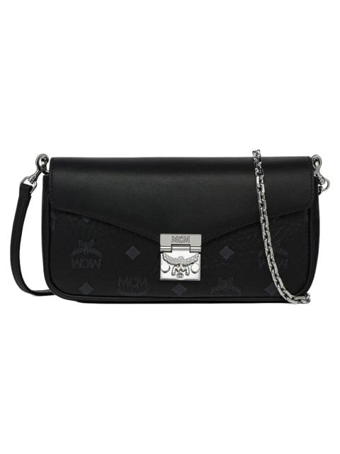MCM Tracy VI Lthr Mix Mini Crossbody Bag "Black" MWRGSXT01 BLACK