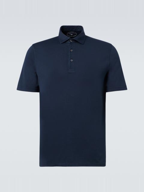 FEDELI Cotton polo shirt