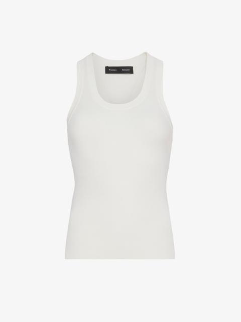 Roberts Knit Tank in Matte Viscose Rib