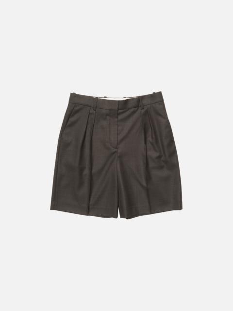 Acne Studios Tailored wool shorts - Dark grey