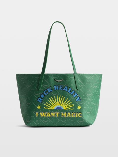 Zadig & Voltaire Z Shopper Monogram Tag Bag