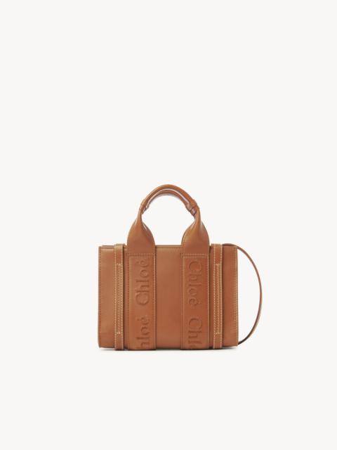 Chloé MINI WOODY TOTE BAG
