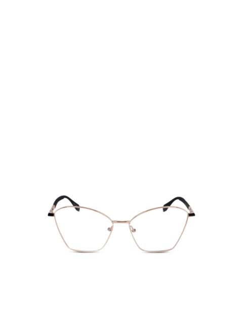 adidas geometric-frame glasses
