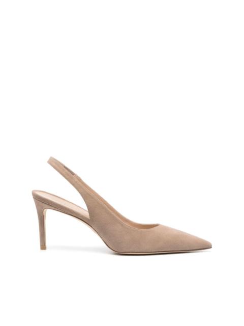 Stuart Weitzman Stuart 75mm suede pumps