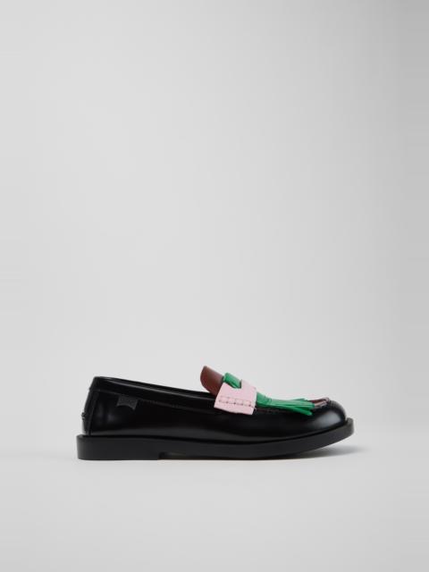 CAMPER Twins Multicolor Leather Shoes for Men.