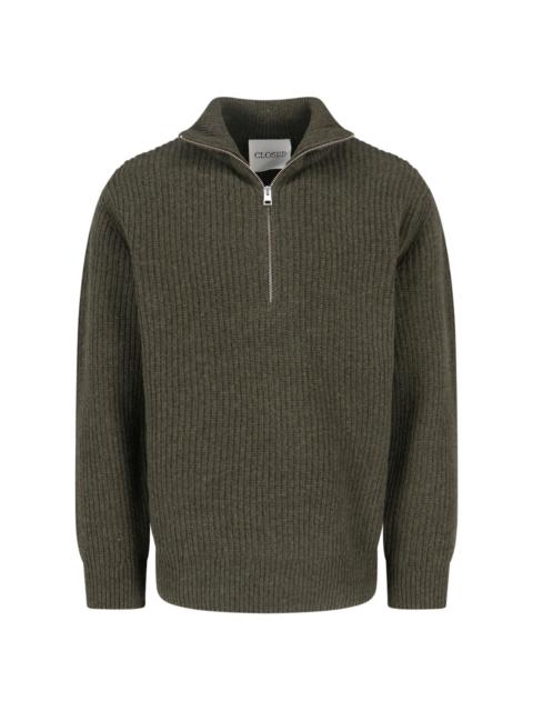 CLOSED ZIP SWEATER