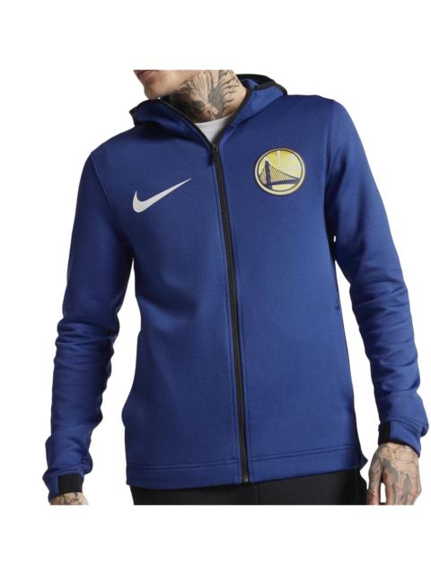 Nike NBA GS Warriors Flex Full‑Zip Hoodie "Showtime Therma" 940128 495