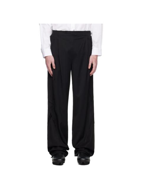 Kiko Kostadinov Black Vig K-Dart Trousers