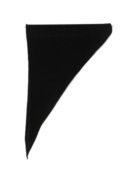 BASERANGE Baserange Knitted Triangular Scarf