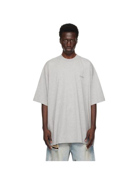 Tシャツ・カットソー VETEMENTS SS25 'Goth' T-shirt (UA66TR645G GREYMELANGE) 1548856_00.png.png