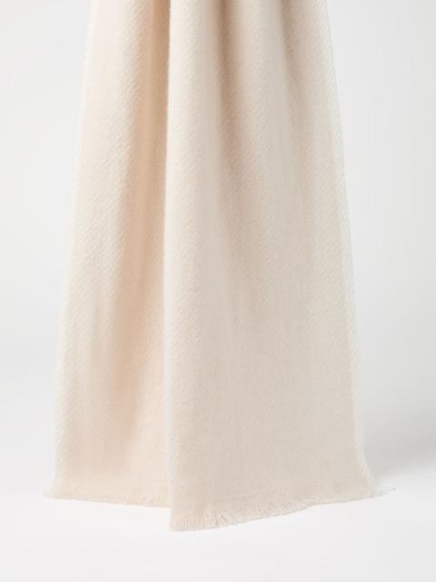 Brunello Cucinelli Cashmere diagonal scarf