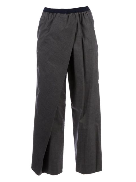 Kolor twisted wide leg trouser