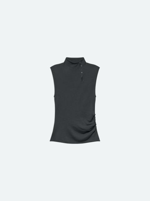 Helmut Lang BUTTON TURTLENECK TANK