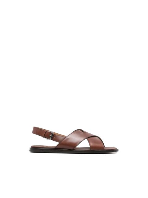 Church's crossover-strap buckle-fastening sandals