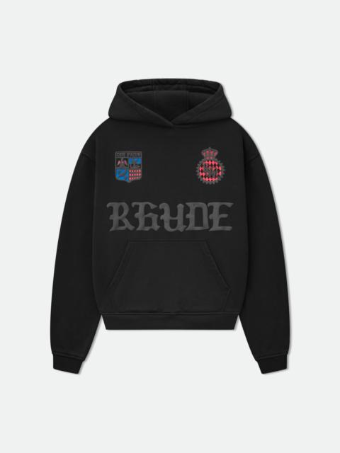 Rhude RHUDE COTE D'AZUR CREST OVERSIZED HOODIE