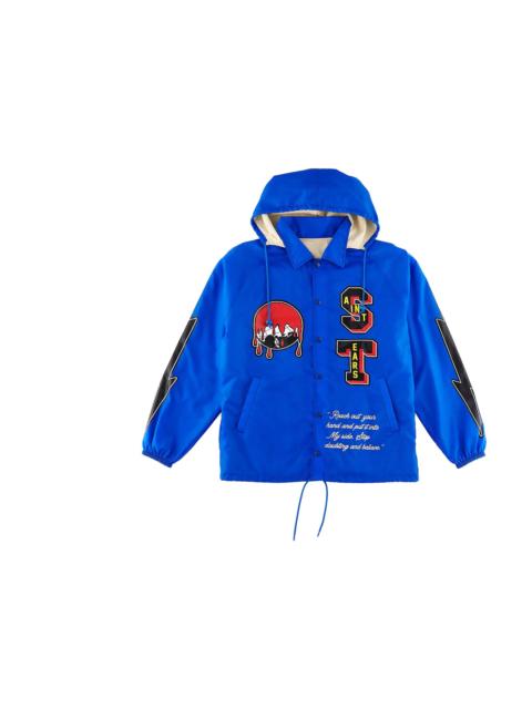 SAINT M×××××× Saint Mxxxxxx x Denim Tears Holy Grail Jacket Blue
