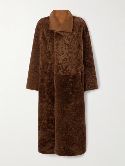 NOUR HAMMOUR Birthday Reversible Shearling Coat