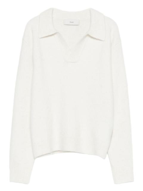 Dunst polo-collar sweater