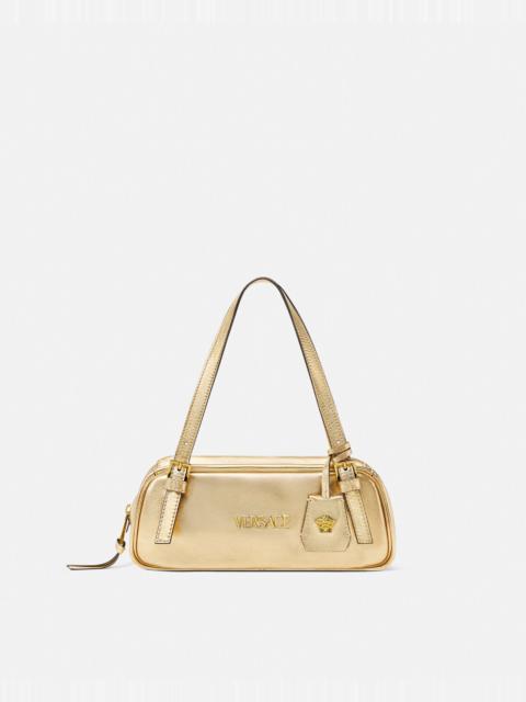 VERSACE Versace Tag Bowling Metallic Shoulder Bag