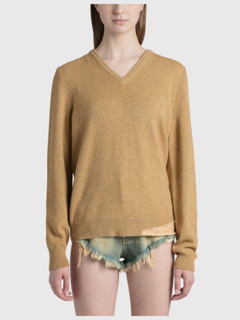 Maison Margiela V-NECK SWEATER