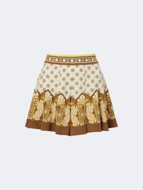 La DoubleJ Club printed voile skort