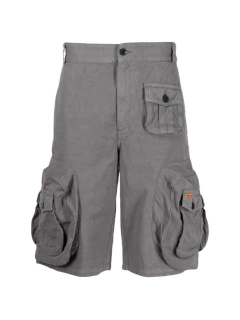 Heron Preston cotton-blend cargo shorts