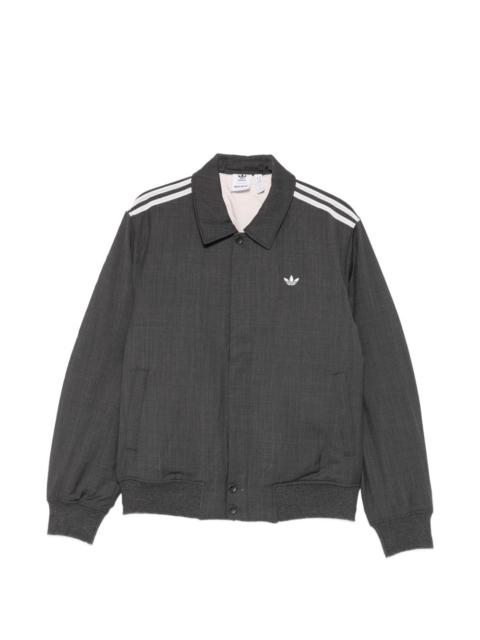 WALES BONNER stripe-detail bomber jacket