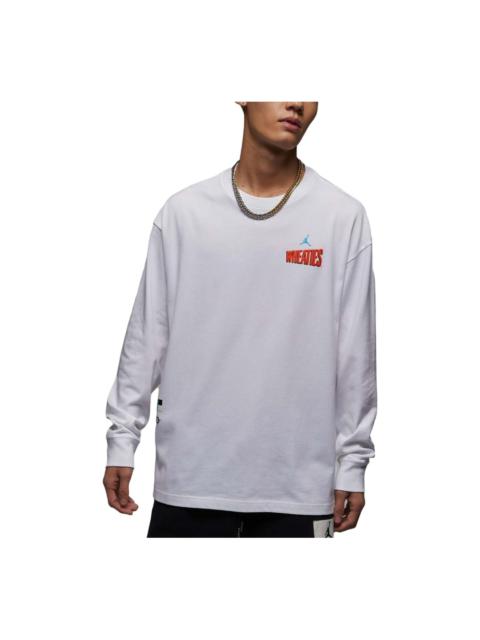 Air Jordan Flight MVP Long Sleeve T-Shirt 'White' DV8429-100