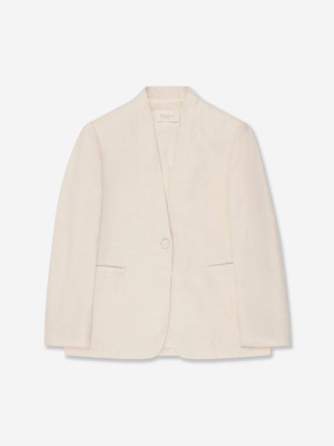 SLOWEAR Regular fit linen jacket