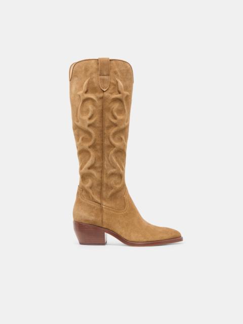 dolce vita MIRLA BOOTS LT BROWN SUEDE