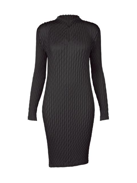 ISSEY MIYAKE DIFFUSED PLEATS DRESS