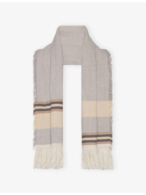 The Row Guna Cotton-Linen Scarf