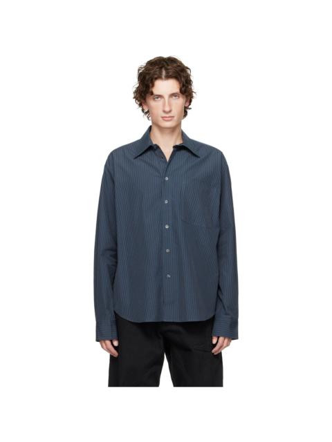 JW Anderson Navy Striped Shirt