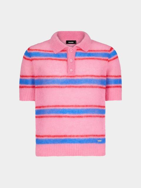 KNIT POLO SHIRT