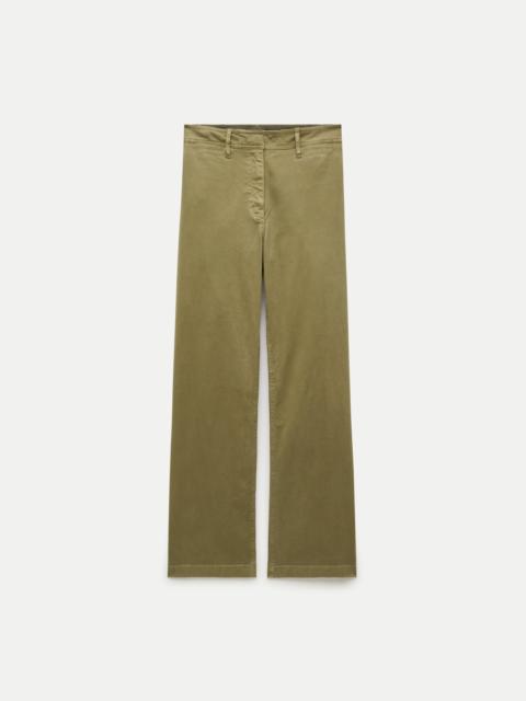 J.CREW Wide-leg trouser in chino