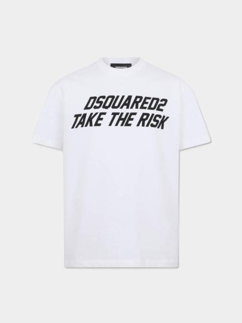 DSQUARED2 DSQUARED2 TAKE THE RISK COOL FIT T-SHIRT