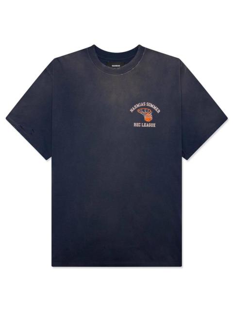 NAHMIAS REC LEAGUE BOXY TEE - NAVY