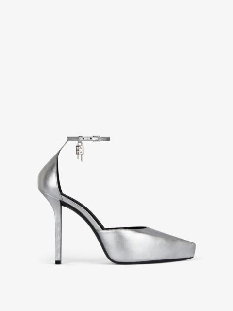 Givenchy G-LOCK PLATFORM PUMPS IN LEATHER