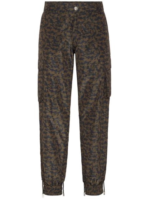 PHILIPP PLEIN camouflage cargo trousers