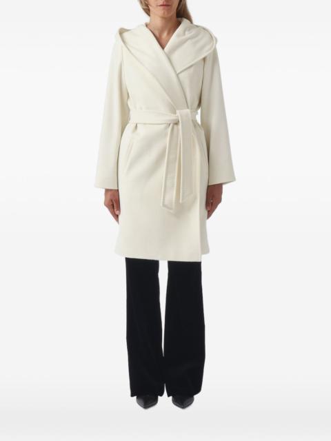 Max Mara New Mang hooded belted coat