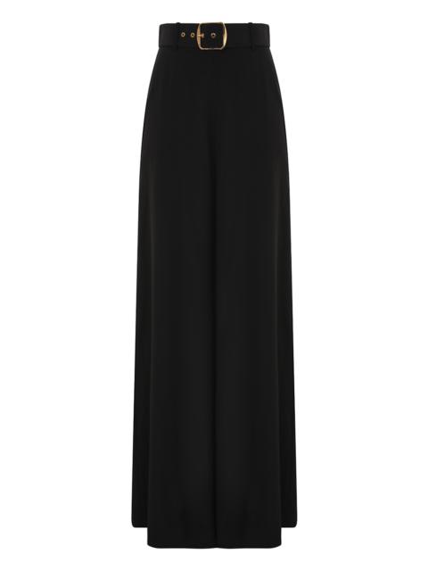 Zimmermann BELTED WIDE LEG PANT