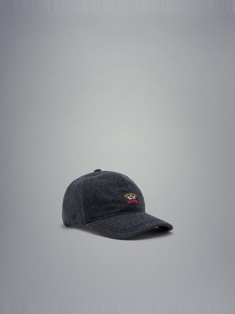 Paul & Shark Wool baseball cap with iconic badge