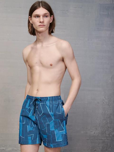 Hermès "Decoupage de H" swim trunks