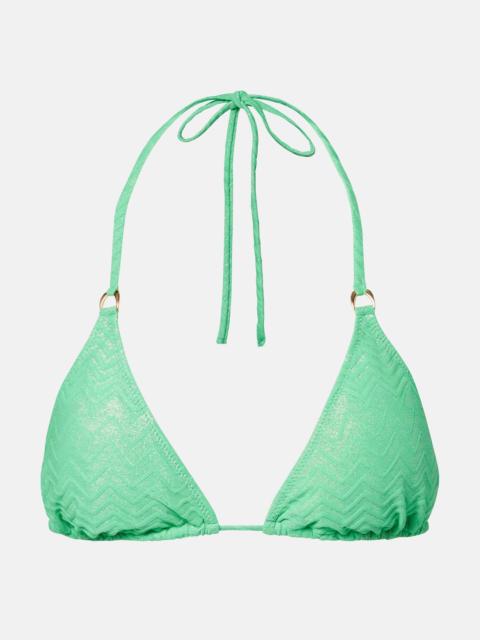 MELISSA ODABASH Key West halterneck bikini top