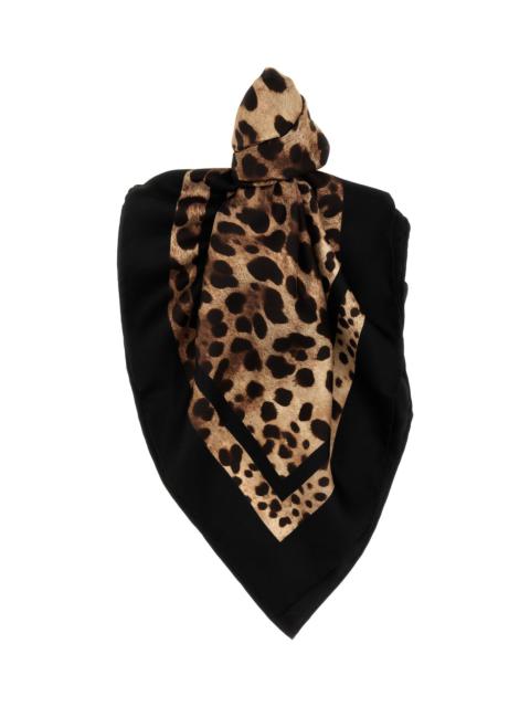Dolce & Gabbana 'leopard' Scarf