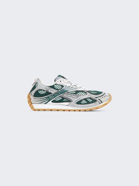 Bottega Veneta Orbit Sneaker Biliard And Silver