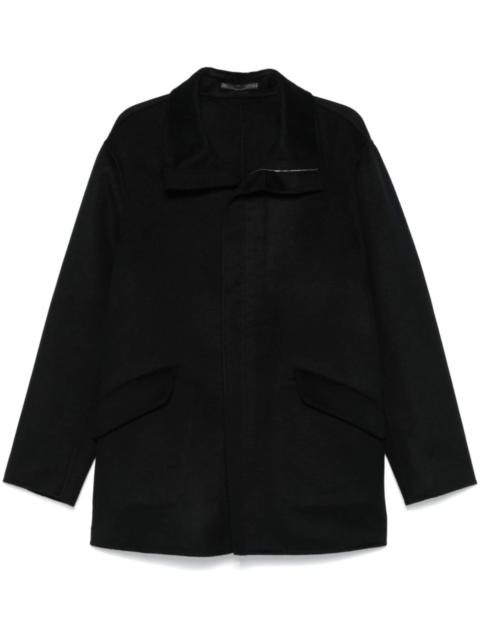 GIORGIO ARMANI brushed coat