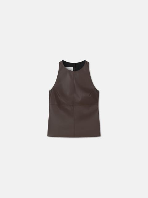 Okobor™ Alt-Leather Sleeveless Top